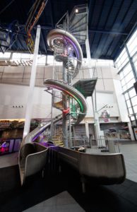 Thrills as UK’s tallest indoor slide opens in Soar at intu Braehead 9 slide 6 scaled