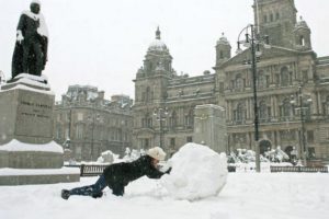 glasgow snow