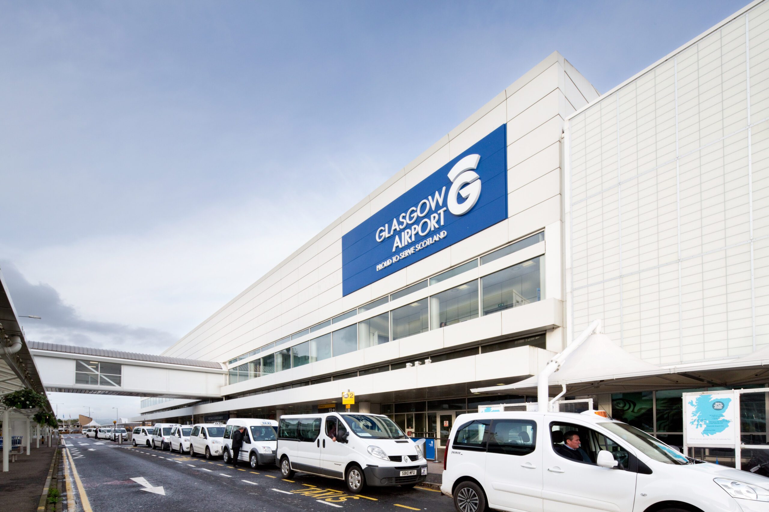 Glasgow Airport exterior scaled