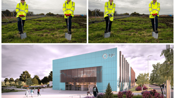 Medicines Manufacturing Innovation Centre Directors break ground at the new facility site