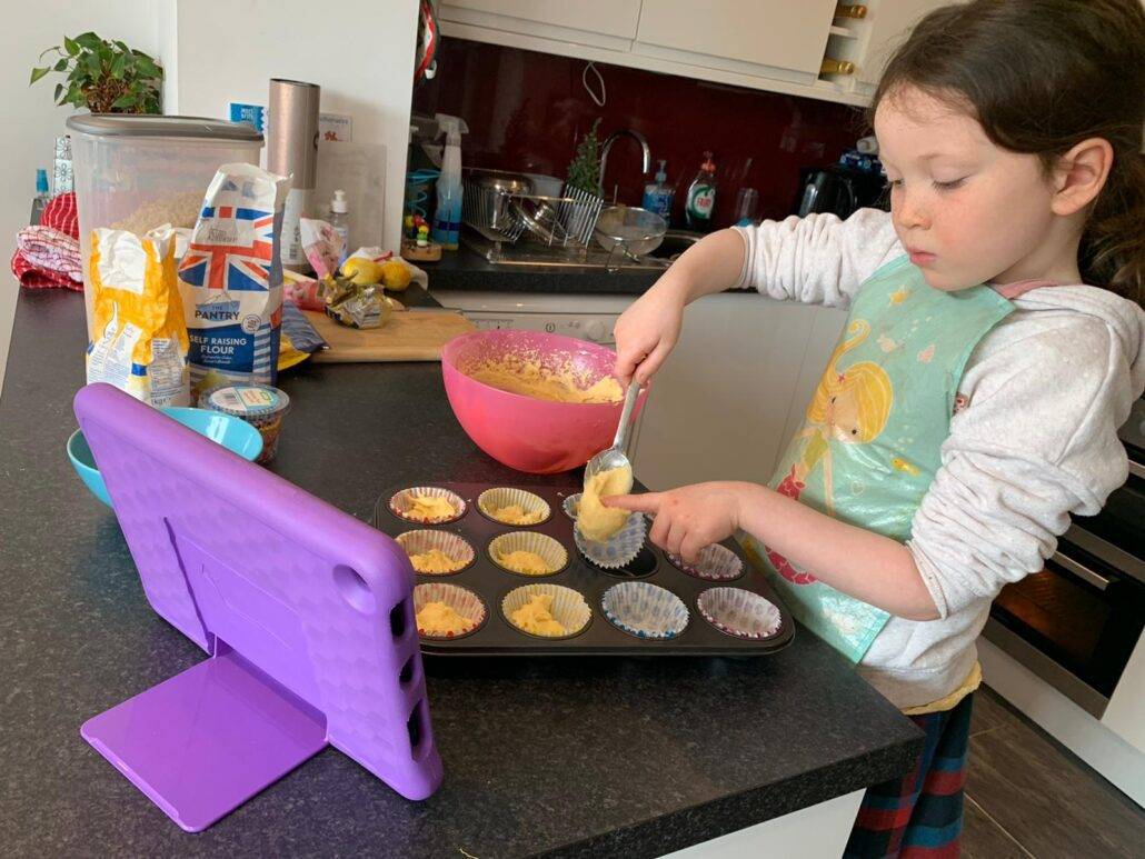 Say Hola! To the Glasgow Teacher whose Bake-a-long is Getting Families in the Easter Mood Plus, Raising Money at the Same Time 7 A proud Lucy age 6