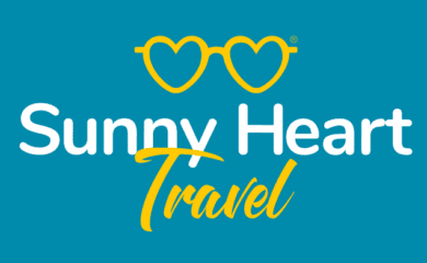 sunny heart travel logo