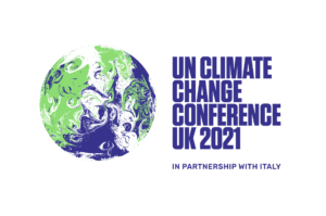 COP26 logo landscape blue RGB large