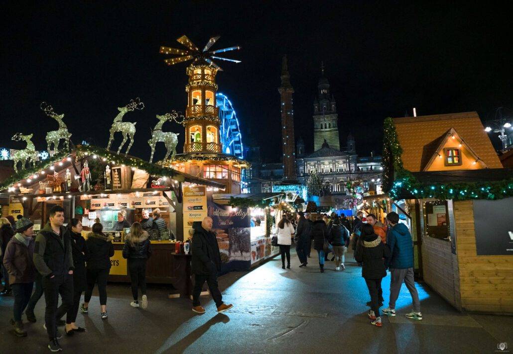 Glasgow christmas market 1