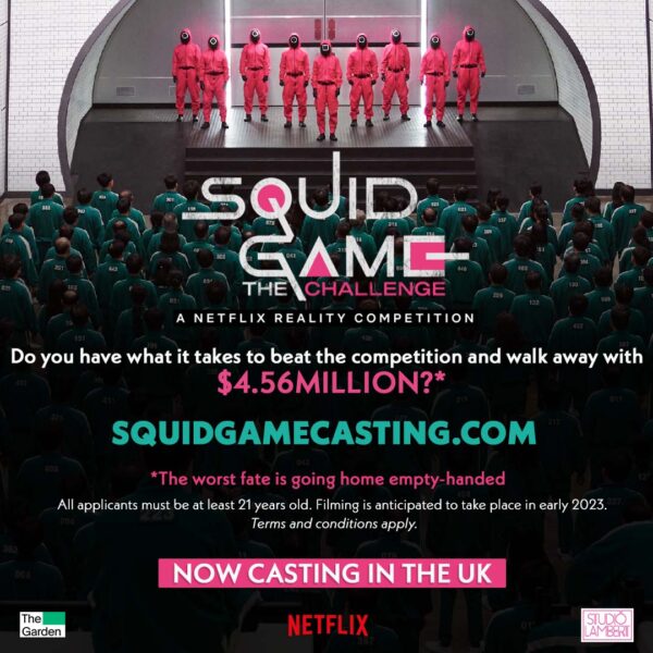 Squid Game - CASTING - UK LINE - (SQUARE) - v30707
