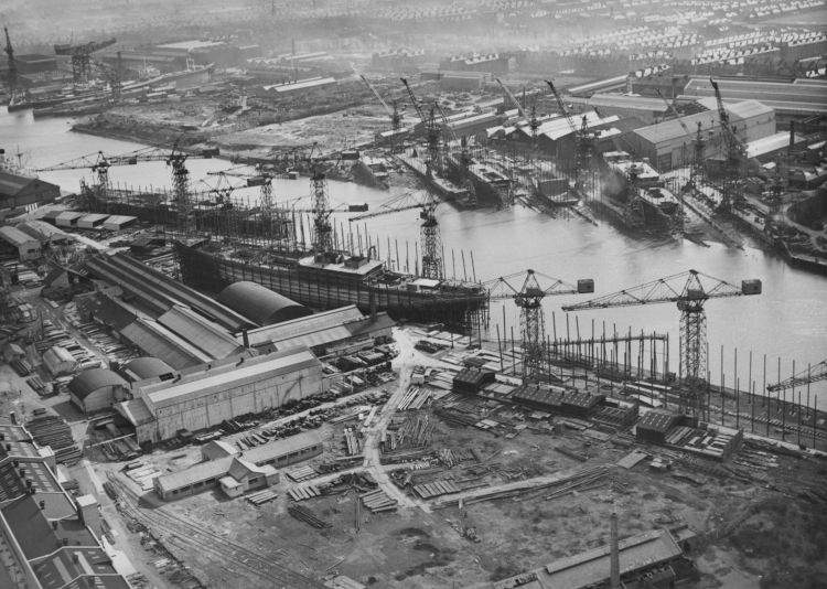 shipyards river clyde glasgow