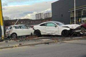 Car crash Arnold clark