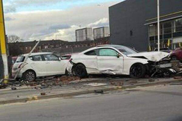 Car crash Arnold clark