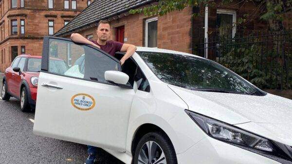 Glasgow Taxi Drivers Warn they could ditch Electric cars