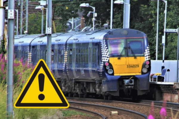 GlasgowRailDistruptionSunday