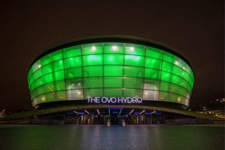Best live music venues in Glasgow, by capacity