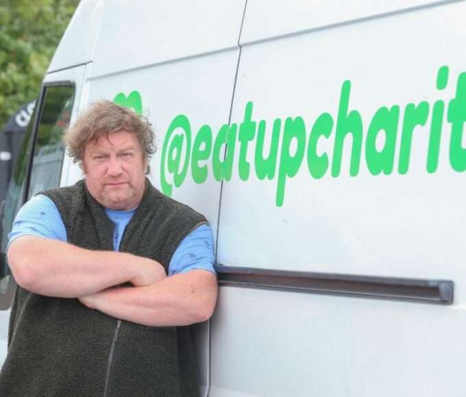 Tommy Reid, Founder Of Paisley based charity Eat Up