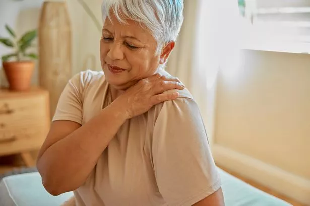 Arthritis pain in shoulder