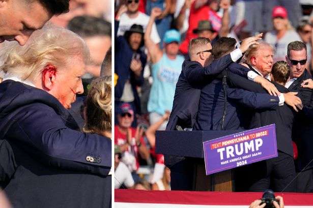 Donald Trump 'grazed by gunfire' during assassination attempt at U.S rally