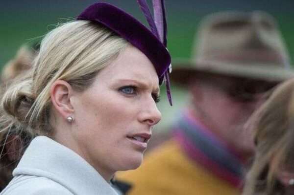 Zara Tindall's heated moment with steward whilst Mike Tindall looked on