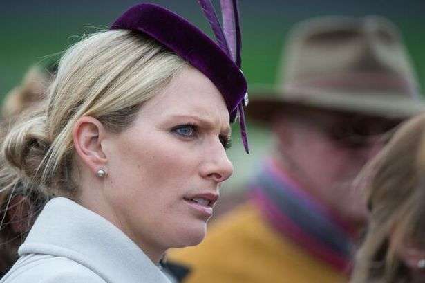 Zara Tindall's heated moment with steward whilst Mike Tindall looked on